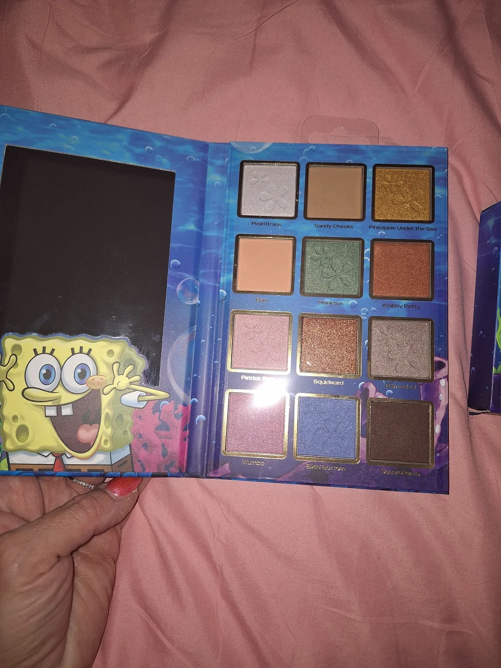 SpongeBob Squarepants Blue Eyeshadow Palette